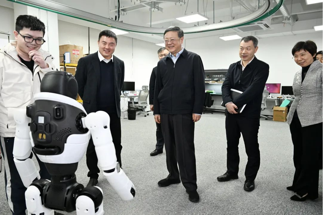 上海市委书记陈吉宁专题调研KY开元机器人